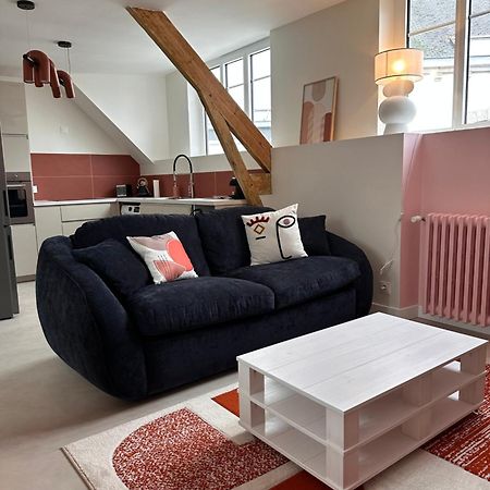 Grand Appartement Ultra Moderne Plein Centre, Plage A Pieds, Avec Parking Concarneau Ngoại thất bức ảnh
