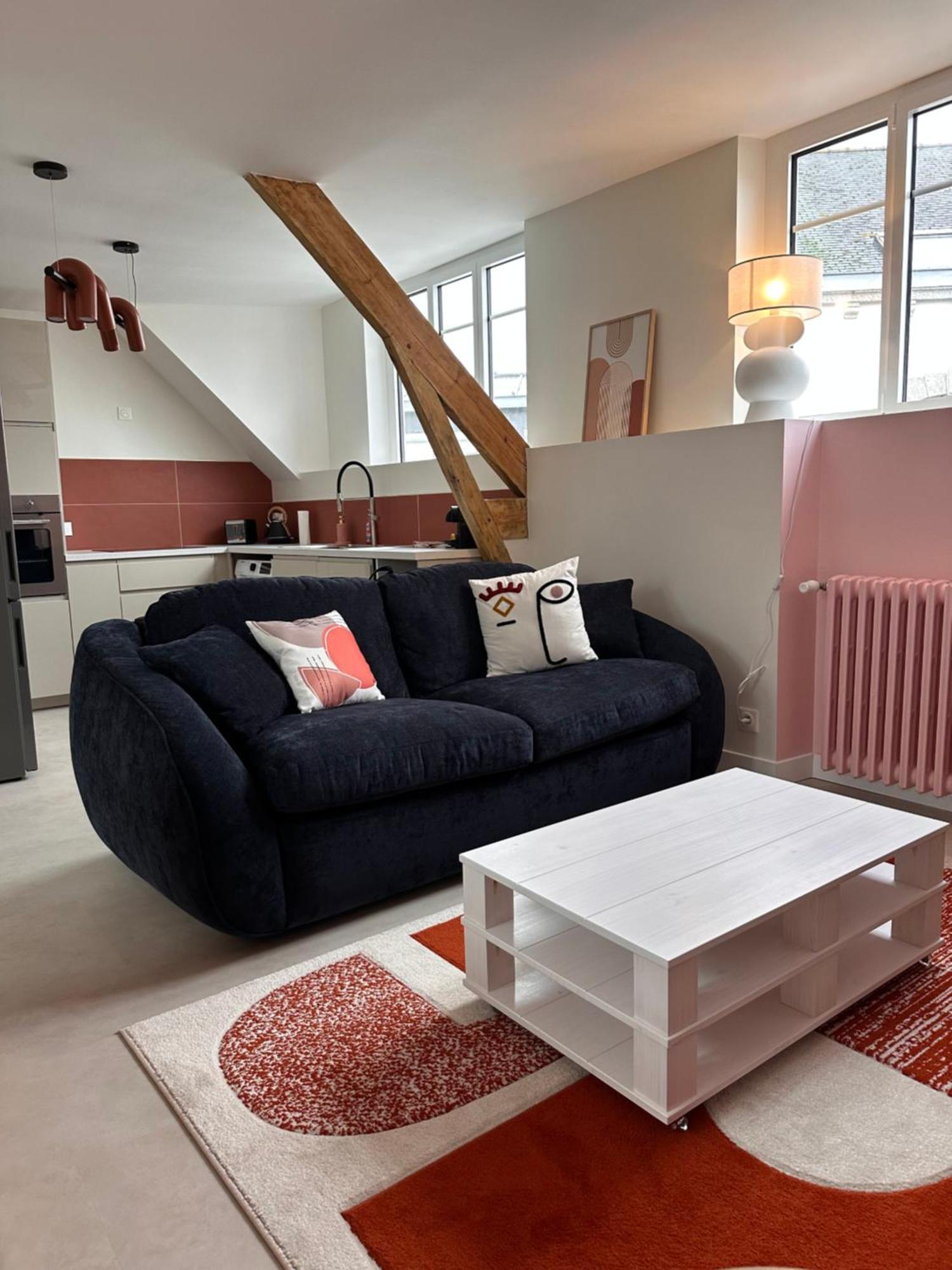 Grand Appartement Ultra Moderne Plein Centre, Plage A Pieds, Avec Parking Concarneau Ngoại thất bức ảnh